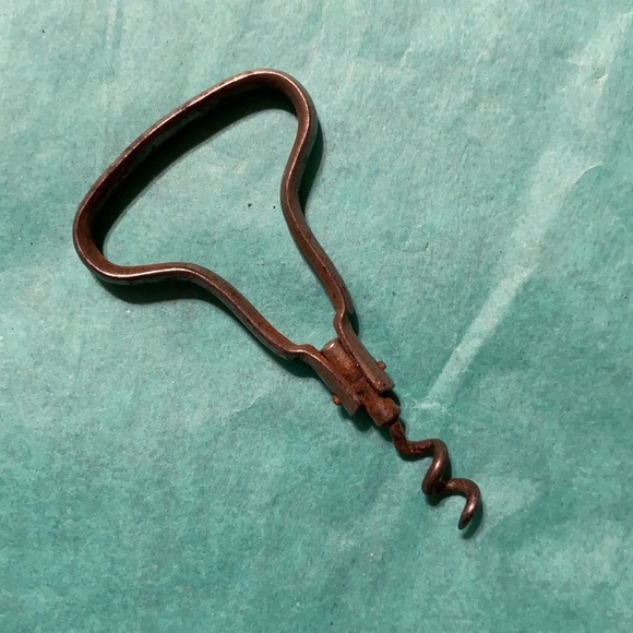 Antique Pocket Metal Folding Corkscrew collection - Picture 8 of 10
